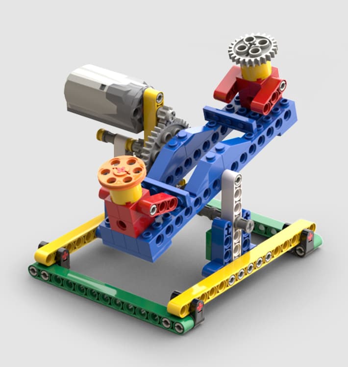 Galileo Technic model built by a Young Engineers student